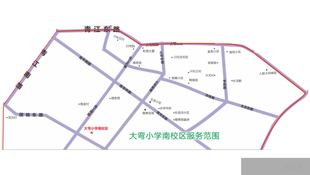 2022青白江小学片区划分（附详情）(图3)