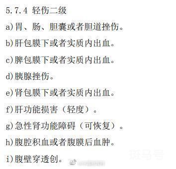 什么是轻伤二级?评定标准来了(图8) 什么是轻伤二级?评定标准来了(图8)