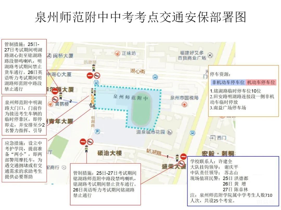 2022丰泽区中考交通管制通告（附详情）(图4)