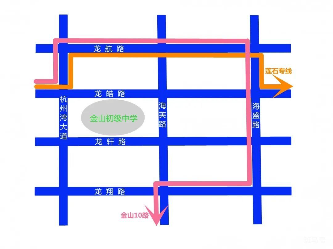 2022金山中考考点公交路线调整安排（附详情）
