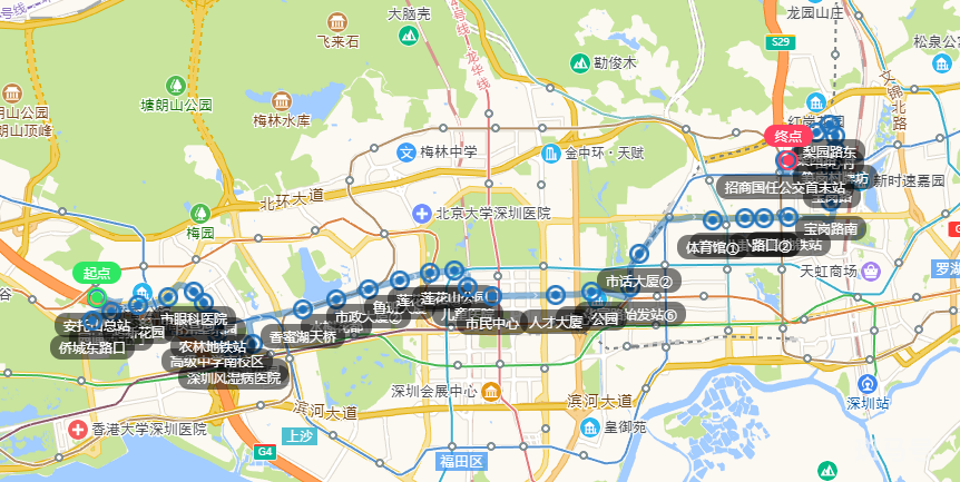 7月21日起深圳4条公交线路调整