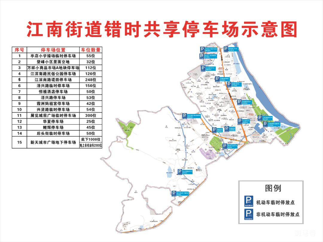 鲤城区江南街道免费停车位有哪些（附详情）(图2)