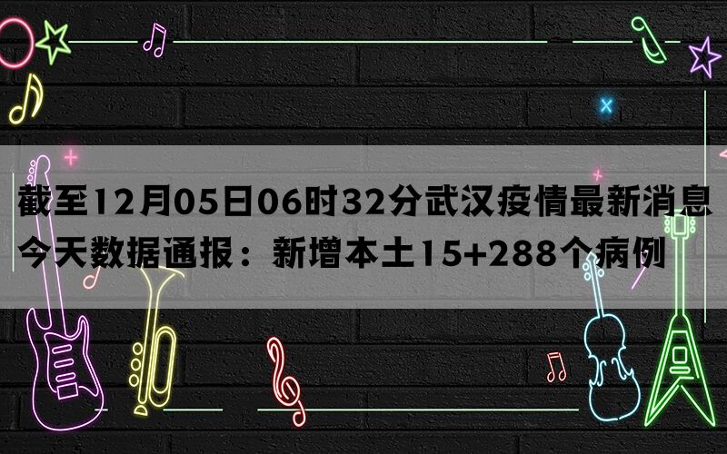 截至12月05日06时32分武汉疫情最新消息今天数据通报：新增本土15+288个病例(图1)