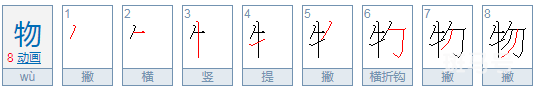 物五笔怎么打（物字五笔怎么打）