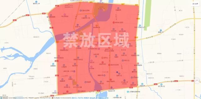 2023年诸城烟花爆竹燃放规定（禁止燃放烟花爆竹的区域）