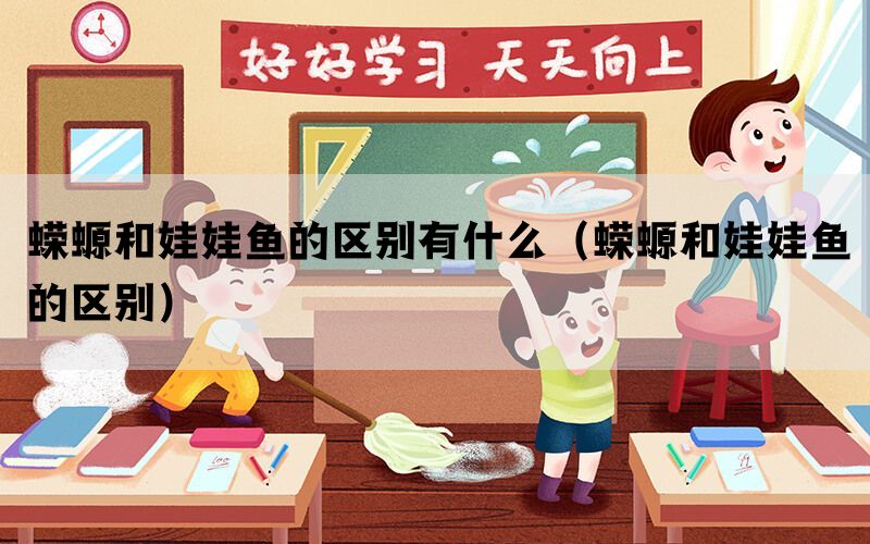 蝾螈和娃娃鱼的区别有什么（蝾螈和娃娃鱼的区别）(图1)