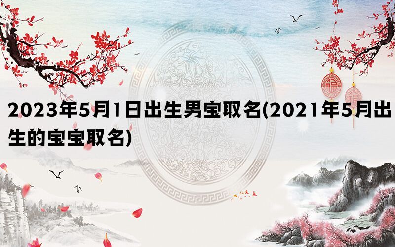 2023年5月1日出生男宝取名(2021年5月出生的宝宝取名)